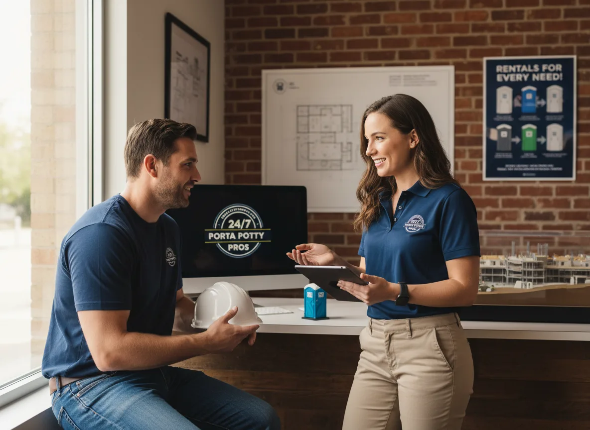 Flushing Toilet Rental Options in Robertsville, OH